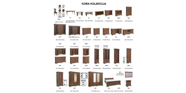 Rašomas stalas KORA KB