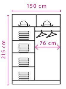 Spinta EFFECT EF1 -150cm