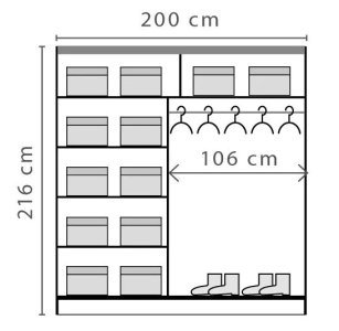 Spinta EFFECT EF3 -200cm