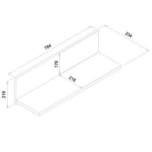 Pakabinama lentyna KUBO 08